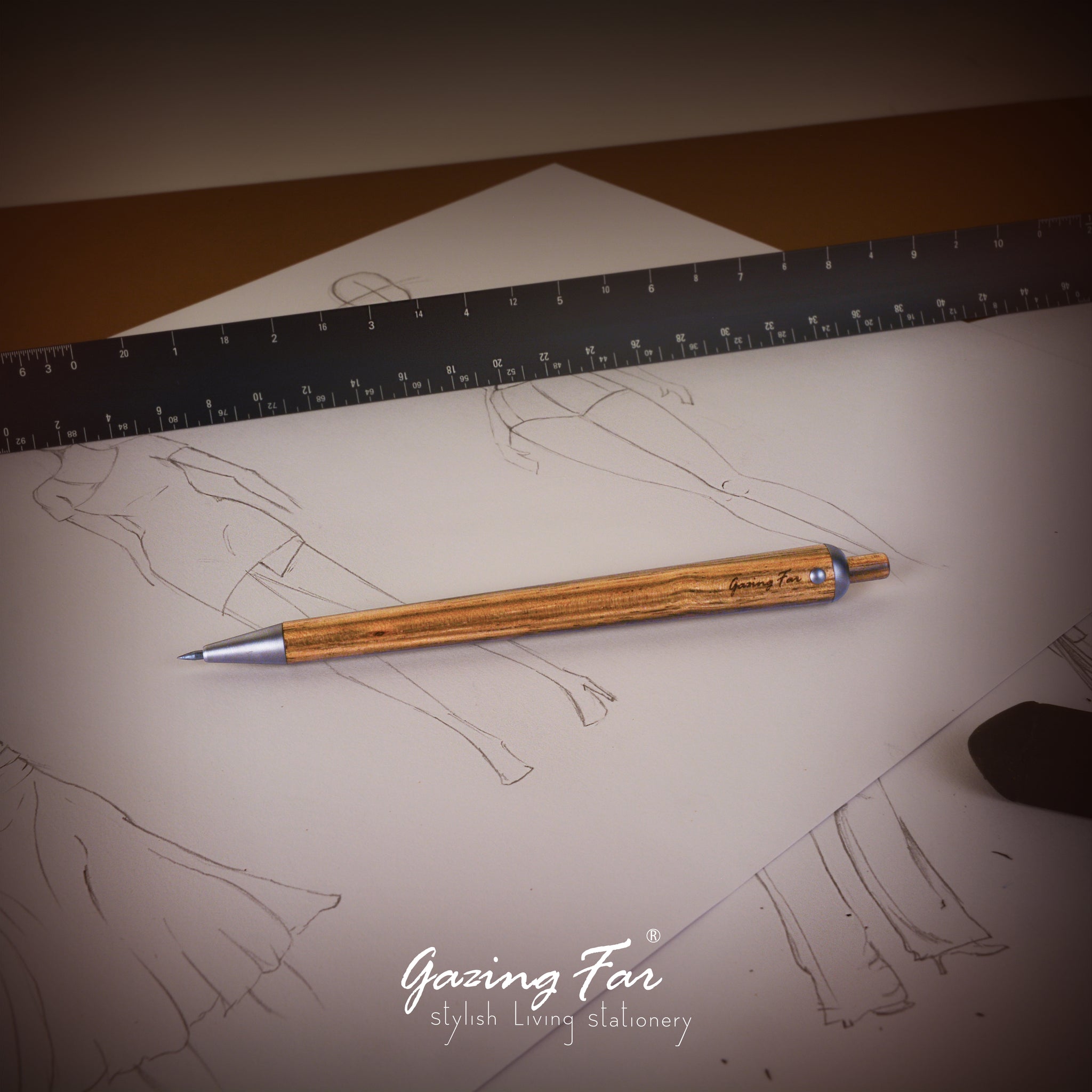 The most comfortable propelling pencil-"Sketch" from Gazing Far