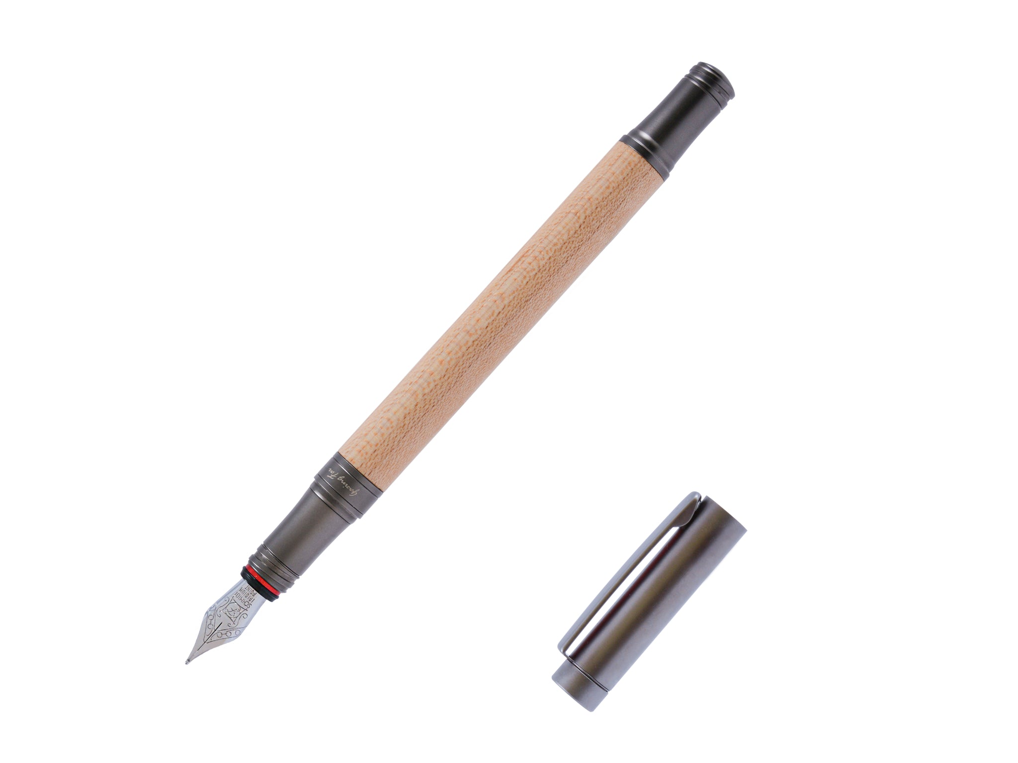 tm2™ Fountain Pen, Maple/Black