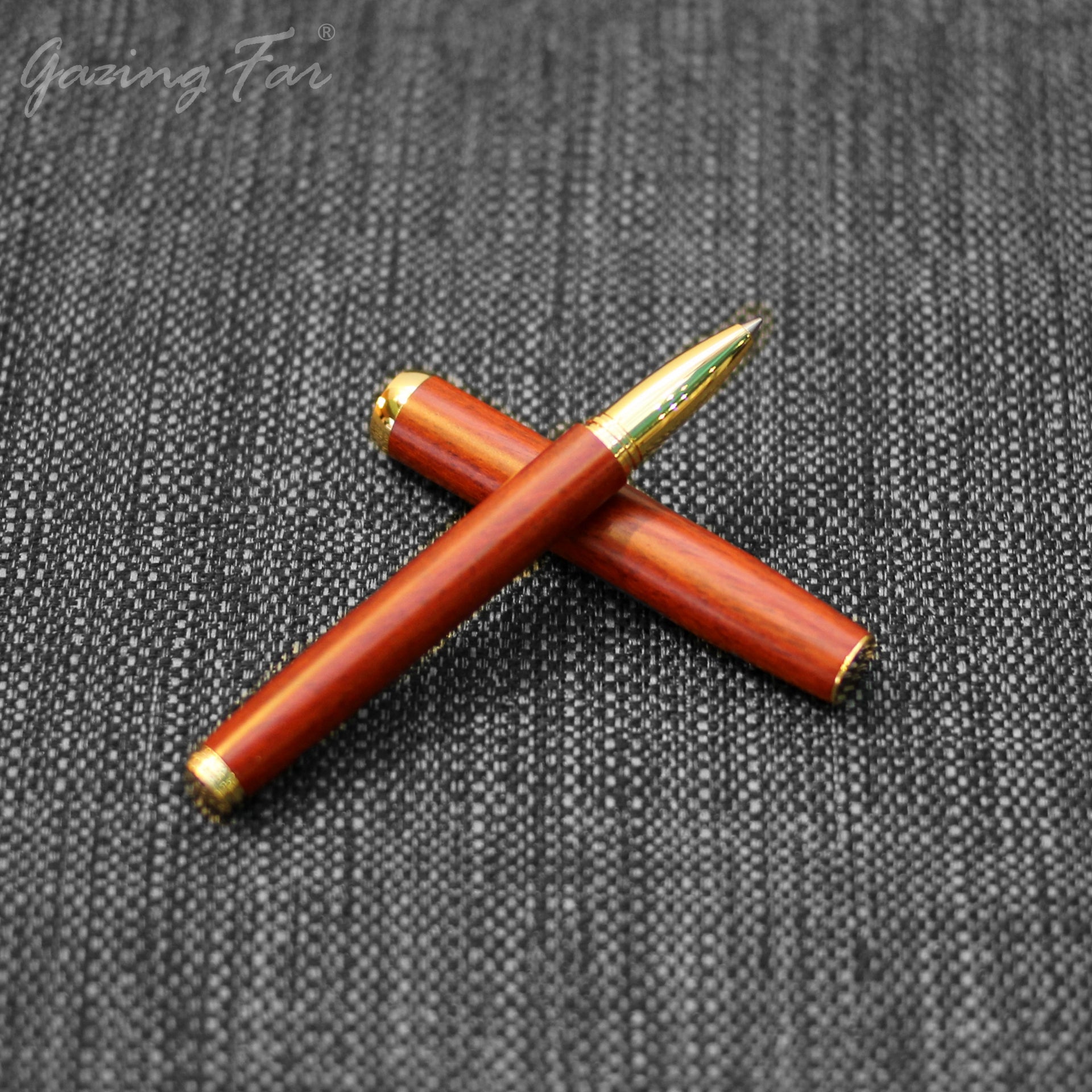 tmX Wooden Roller Ball Pen, tiny and petite