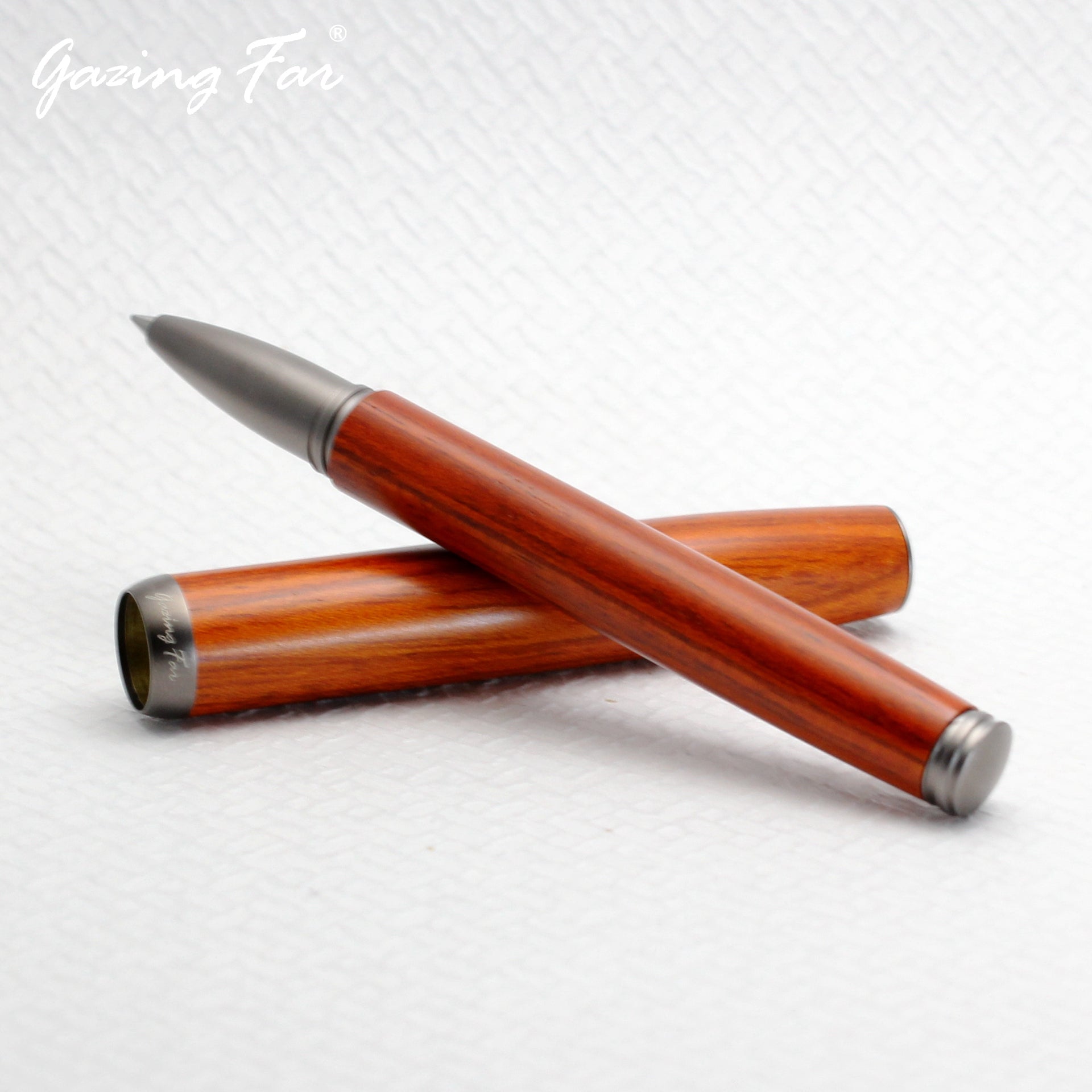 tmX Wooden Roller Ball Pen, tiny and petite
