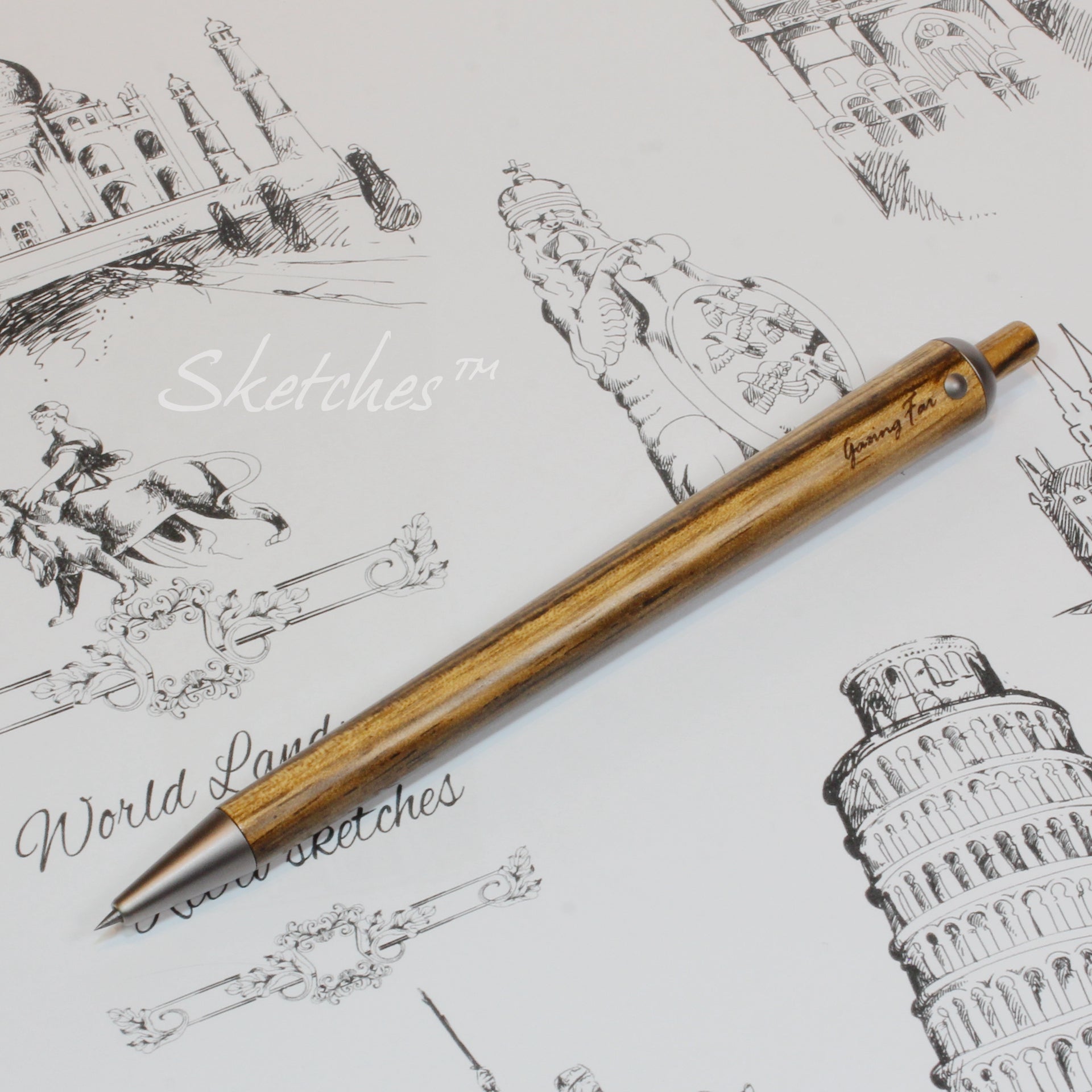 The most comfortable propelling pencil-"Sketch" from Gazing Far
