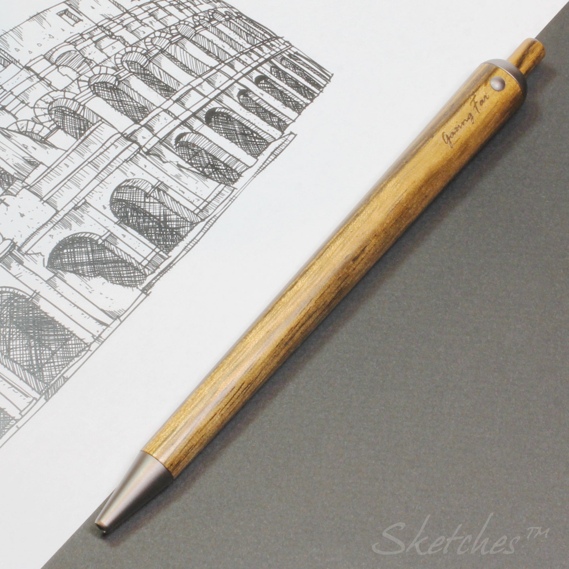 The most comfortable propelling pencil-"Sketch" from Gazing Far