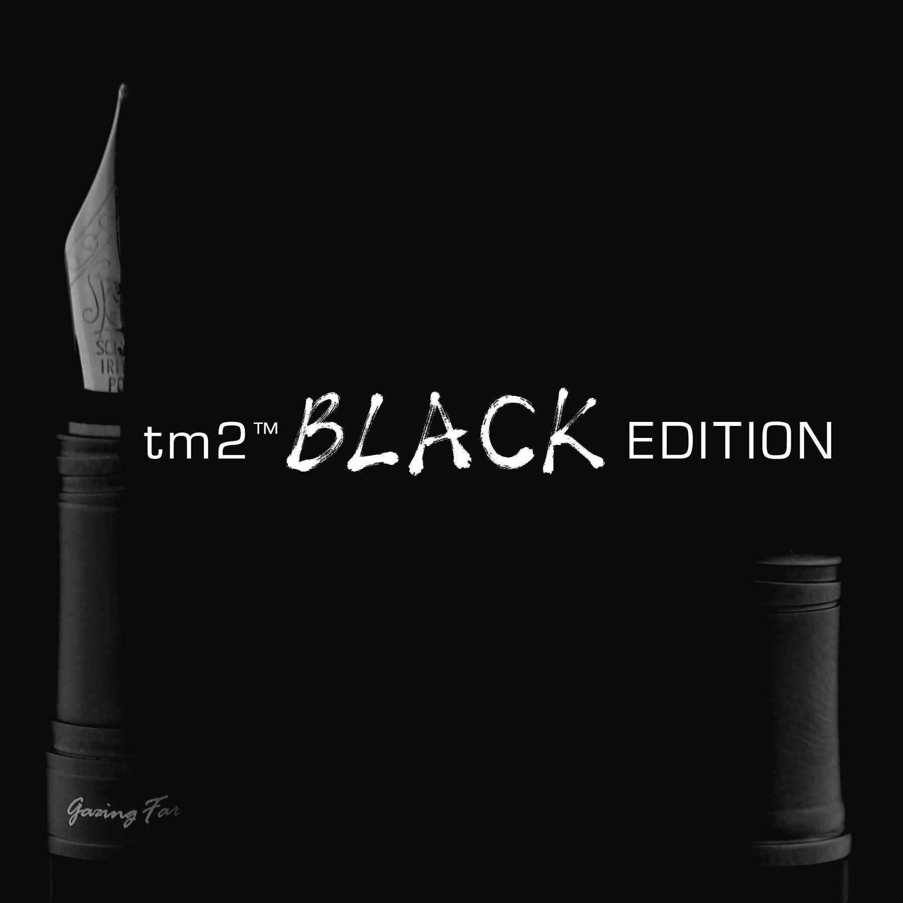 tm2™ Fountain Pen, BLACK Edition